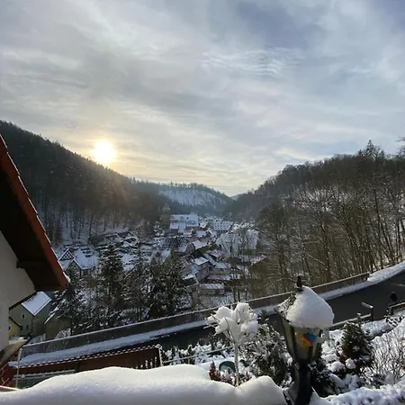 Ferienwohnung Pfefferberg Ziegenrück Exterior foto